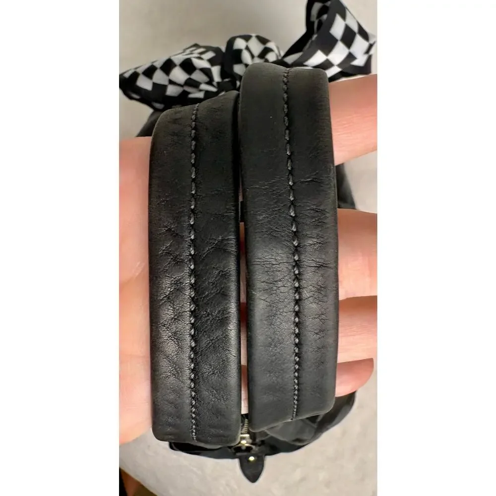 Coach Y2K Madison Op Art Sateen Maggie Shoulder Bag with Scarf